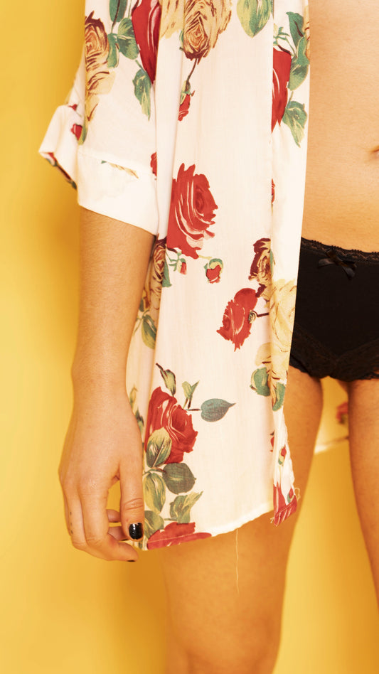 KIMONO ARTESANAL FLUF - Aysa Atelier