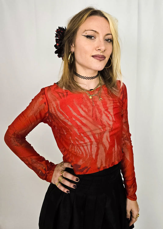 Camiseta Red Savage - Aysa Atelier