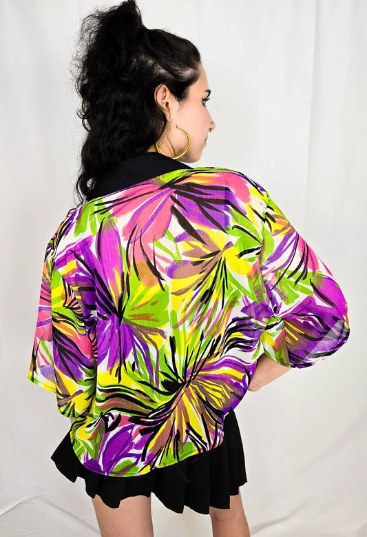 Camisa Huawaia Artesanal - Estilo Tropical Único Hecha a Mano | Aysa Atelier - Aysa Atelier