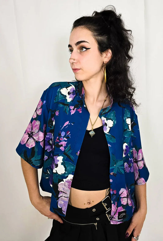 Camisa Blueflow Artesanal - Viscosa Fluida Premium Hecha a Mano | Aysa Atelier - Aysa Atelier