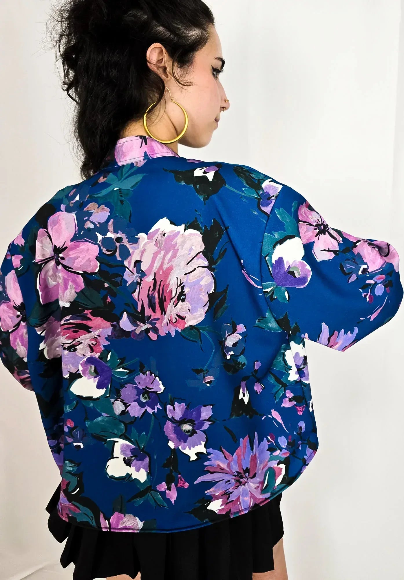 Camisa Blueflow Artesanal - Viscosa Fluida Premium Hecha a Mano | Aysa Atelier - Aysa Atelier