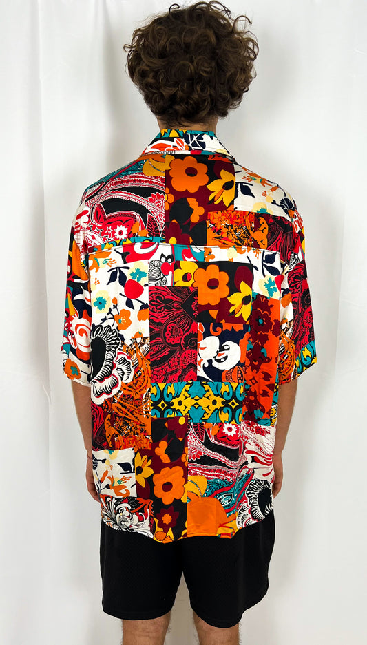 Camisa Pad - Flores Mediterráneas - Aysa Atelier