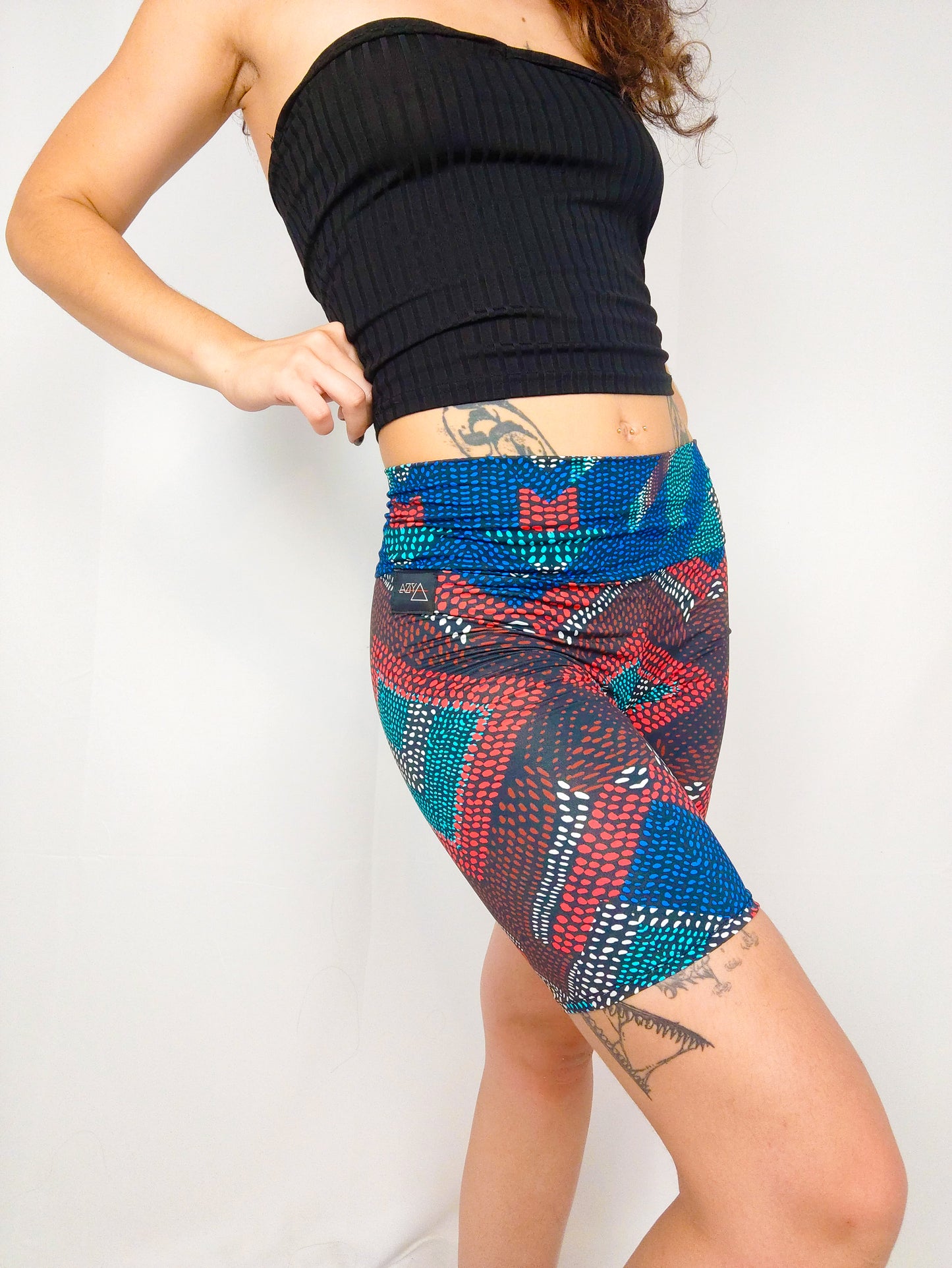 Legging Pudong negro Aysa Atelier estilo urbano ciclista