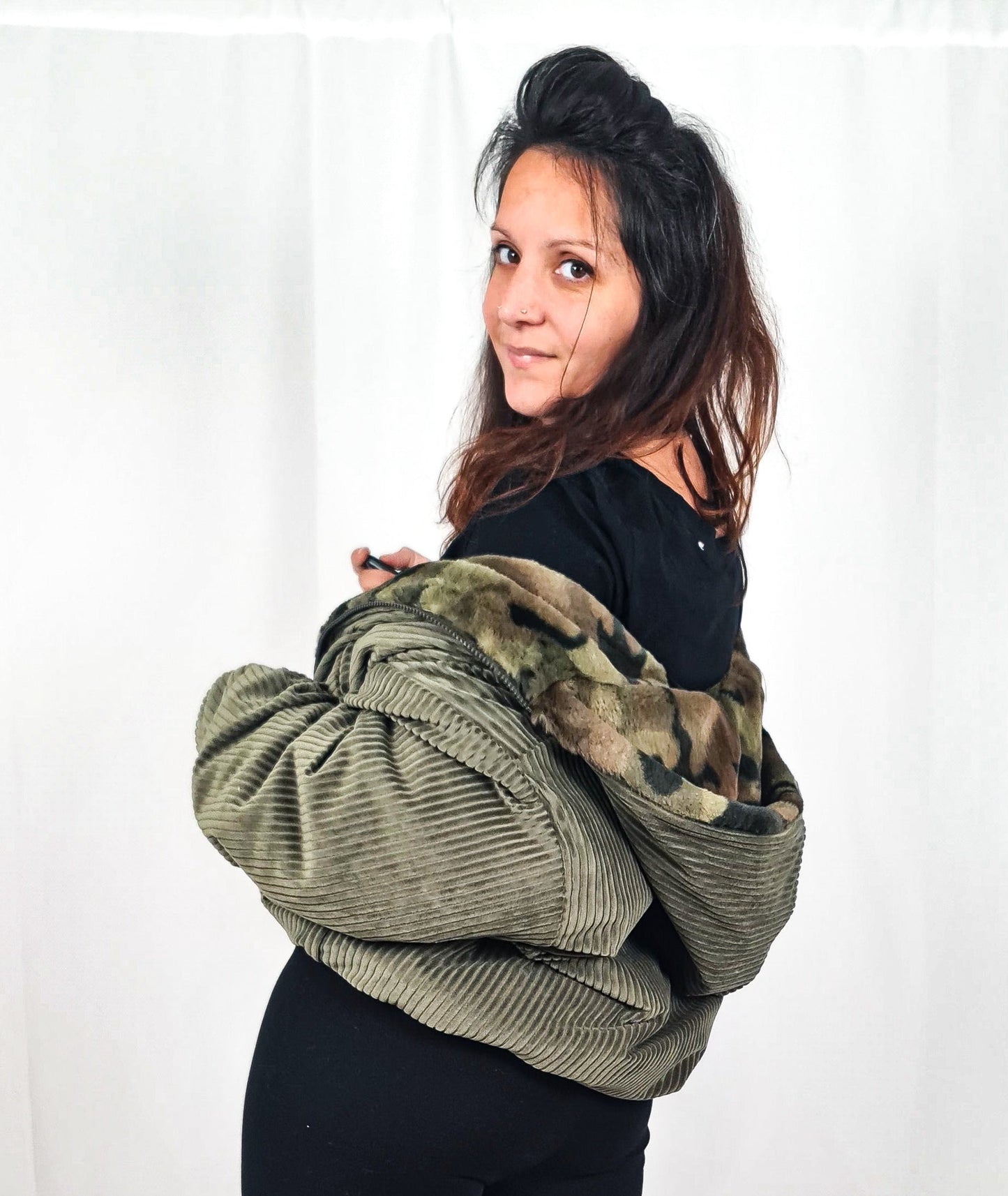 Chaqueta Reversible Kamu 2 en 1 - Aysa Atelier