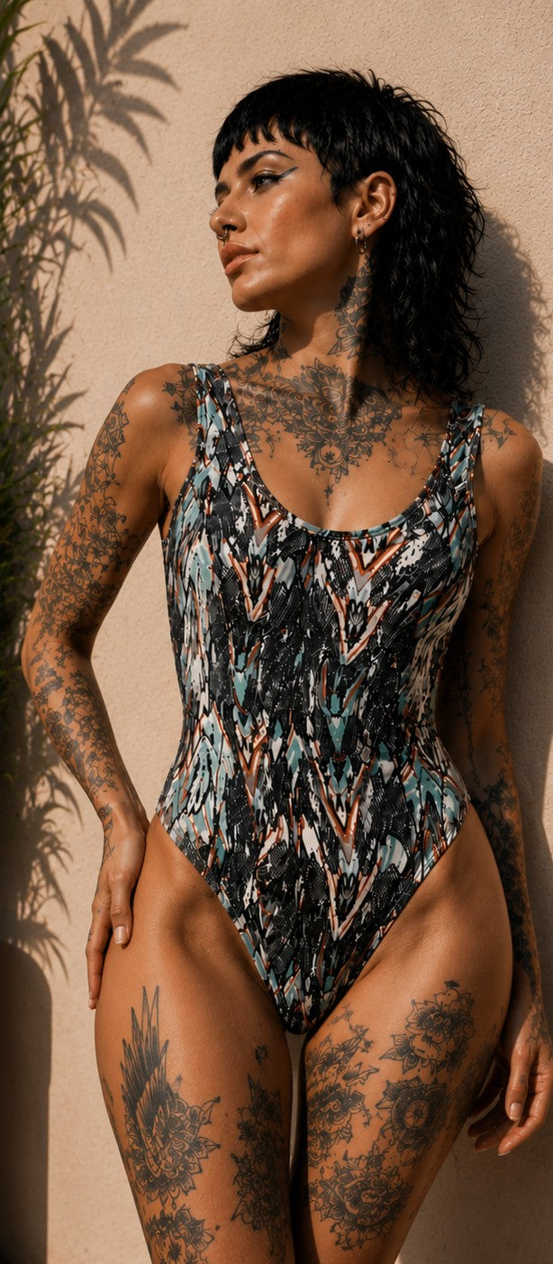 Body-Bañador Koral Blue | Aysa Atelier