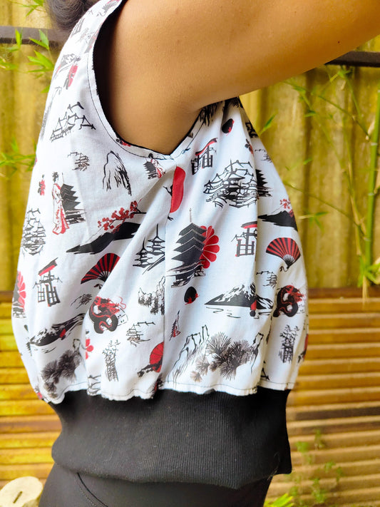 Chaleco Japonés Nipona Reversible - Artesanal Hecho a Mano España | Aysa Atelier - Aysa Atelier