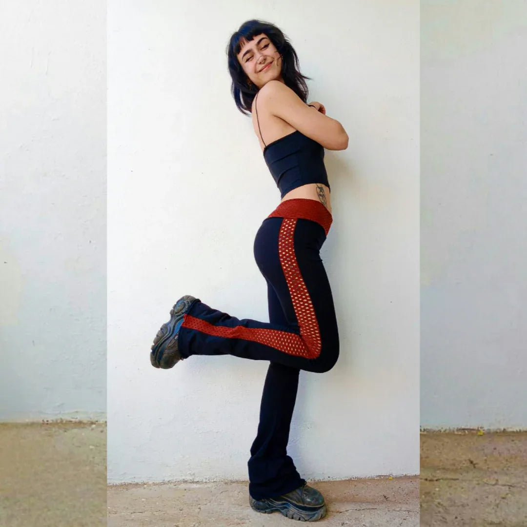 Leggings Hong - Acampanados Algodón - Aysa Atelier