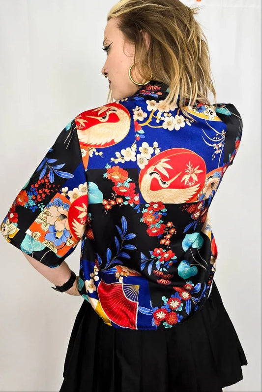 Camisas Cuello Mao para Mujer: Elegancia Oriental que Conquista España