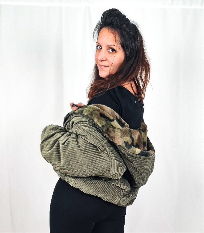 Chaqueta Reversible Kamu 2 en 1 - Aysa Atelier