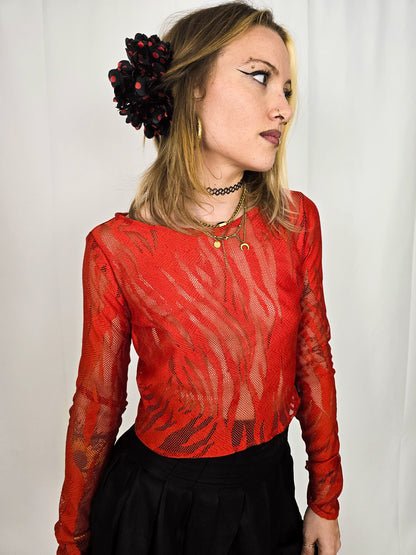 Camiseta Red Savage - Aysa Atelier