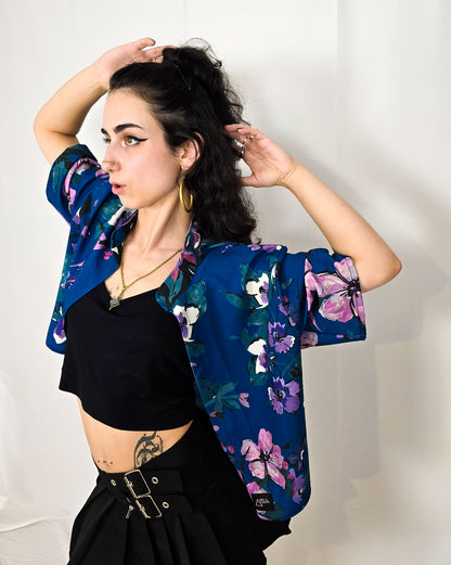 Camisa Blueflow - Diseño Fluido en Azul