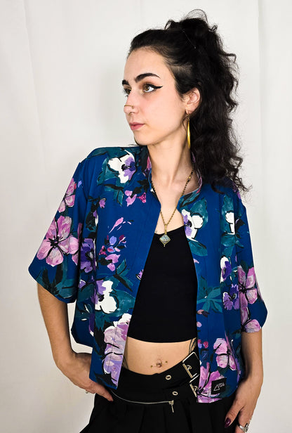 Camisa Blueflow - Diseño Fluido en Azul