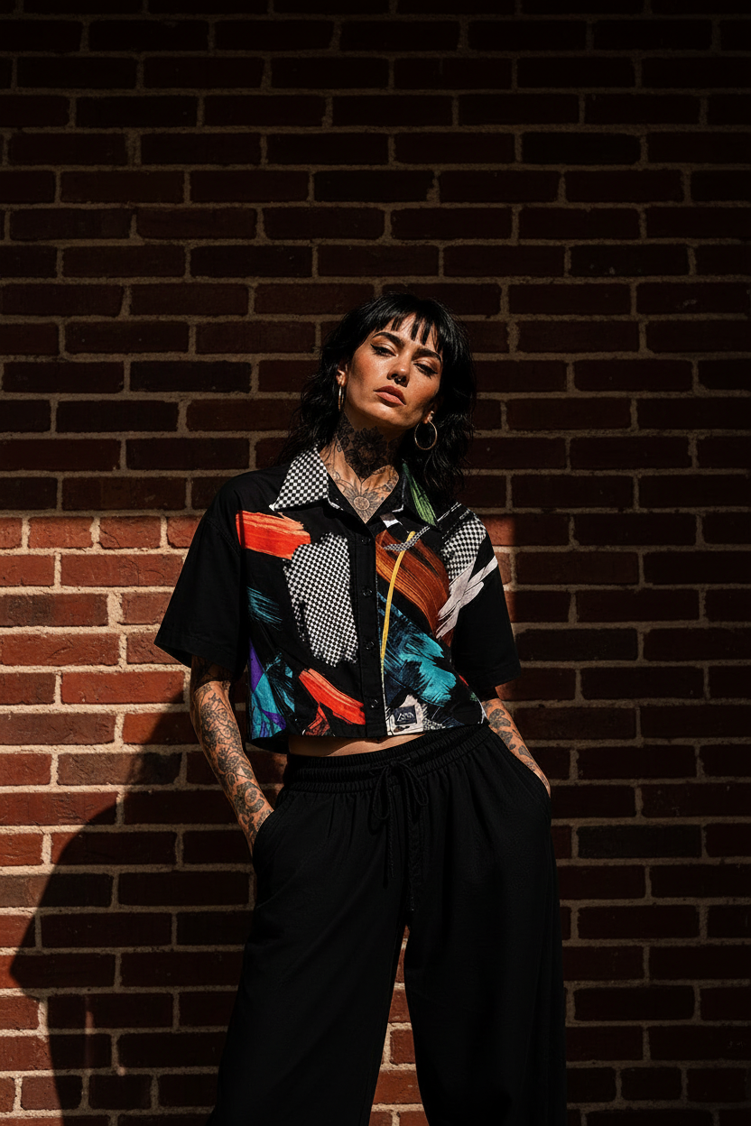 Hero Camisa Art Cali - Estética Oscura Editorial