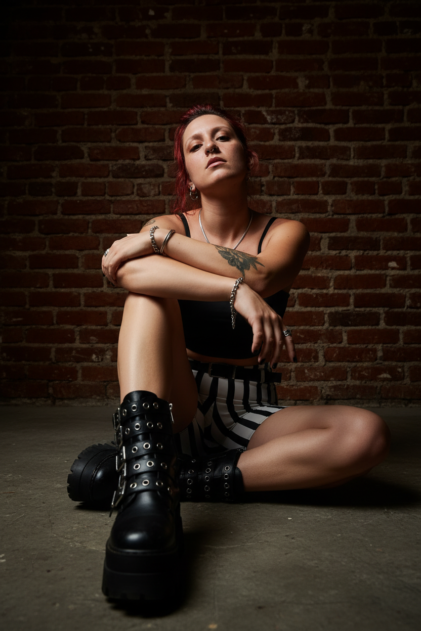 Leggings Alt - Sitting