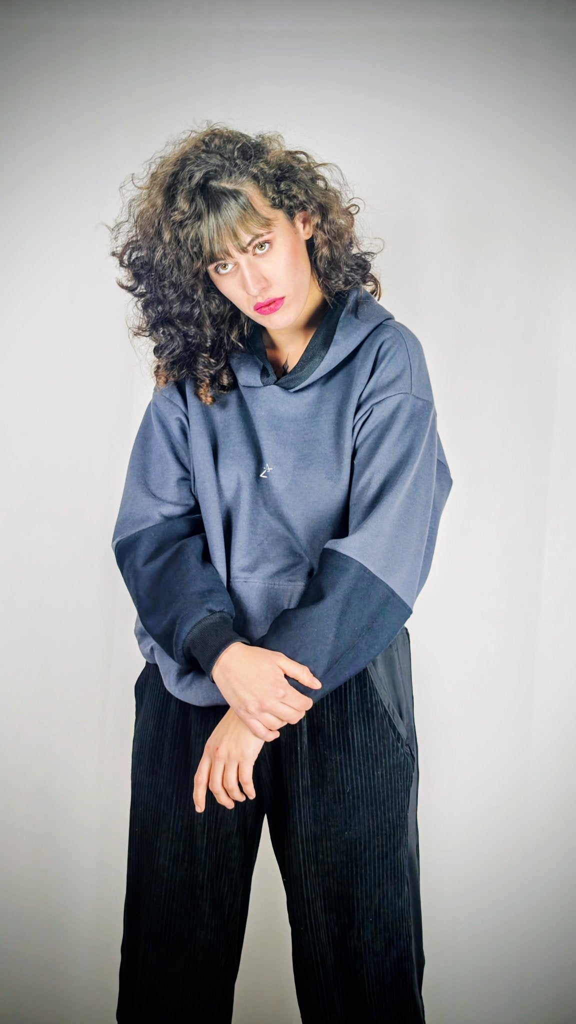 Sudadera steel mist - Aysa Atelier