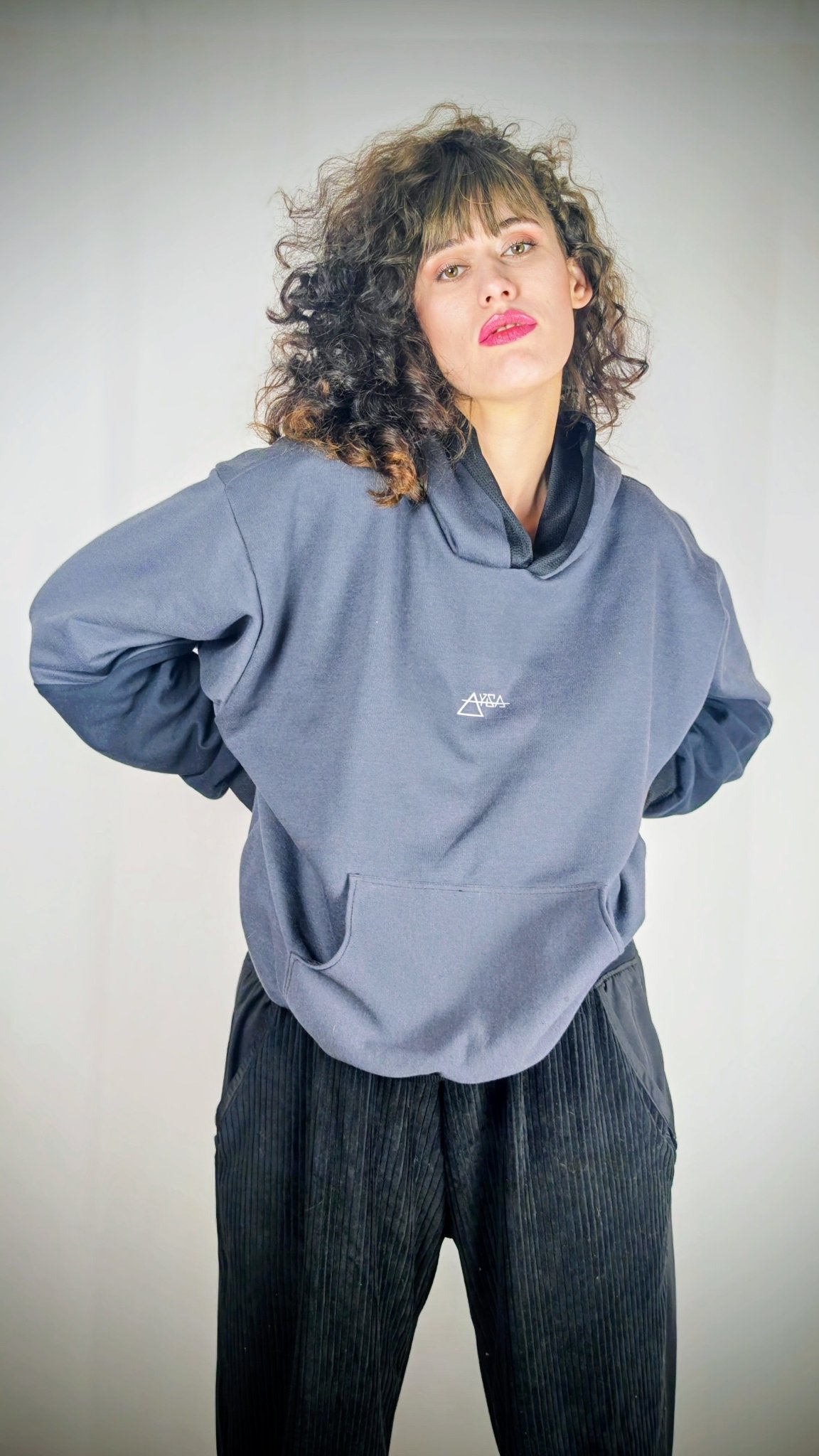 Sudadera steel mist - Aysa Atelier