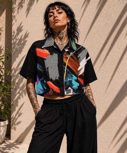 Camisa Art Cali - Artesanal Hecha a Mano | Aysa Atelier
