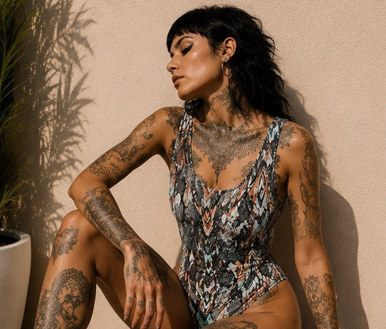 Body-Bañador Koral Blue | Aysa Atelier