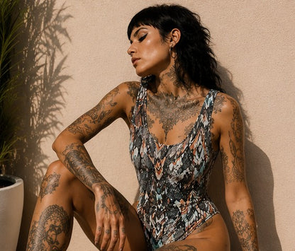 Body-Bañador Koral Blue | Aysa Atelier