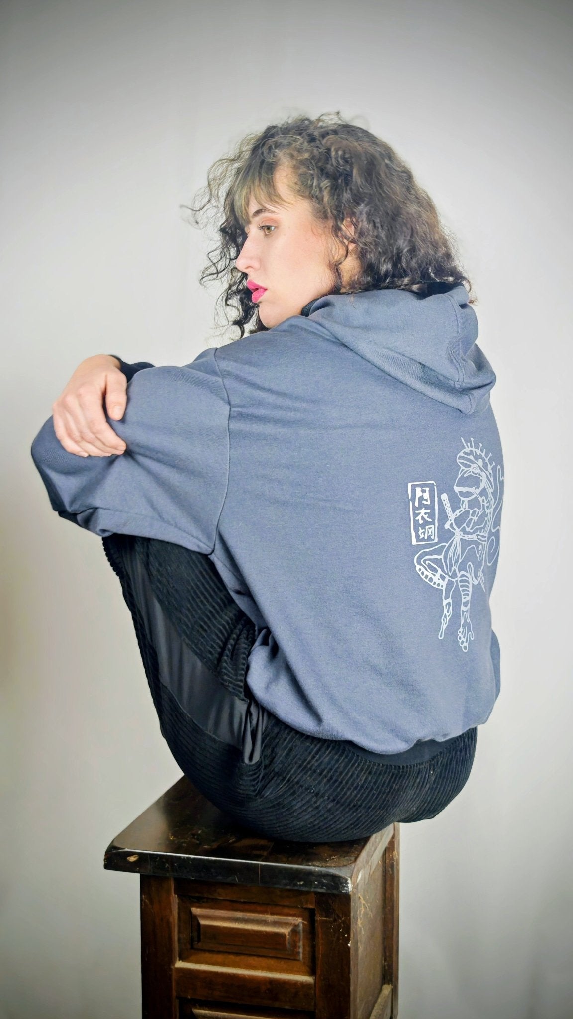 Sudadera steel mist - Aysa Atelier