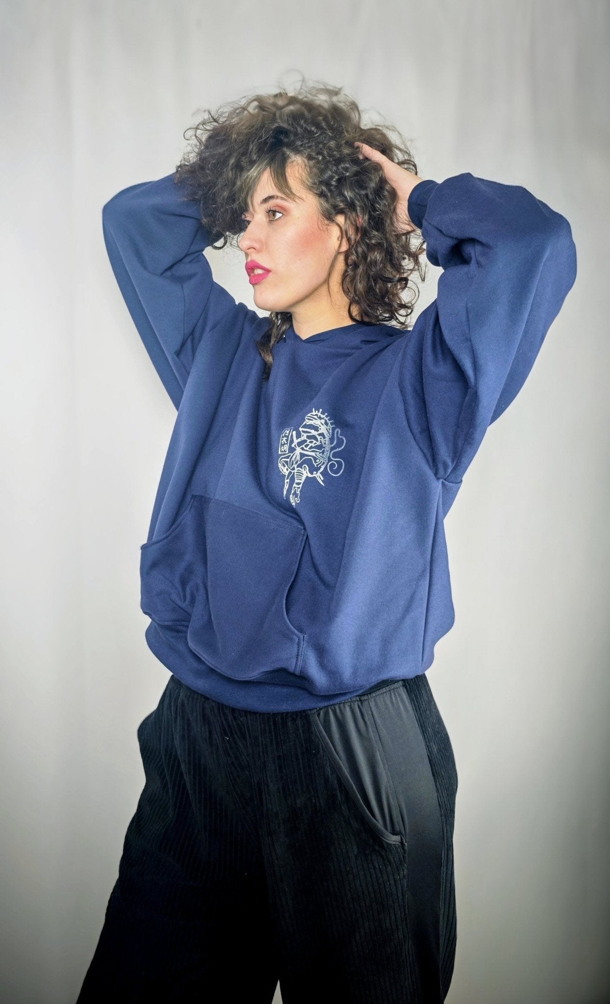 Sudadera Deep blue soul - Aysa Atelier